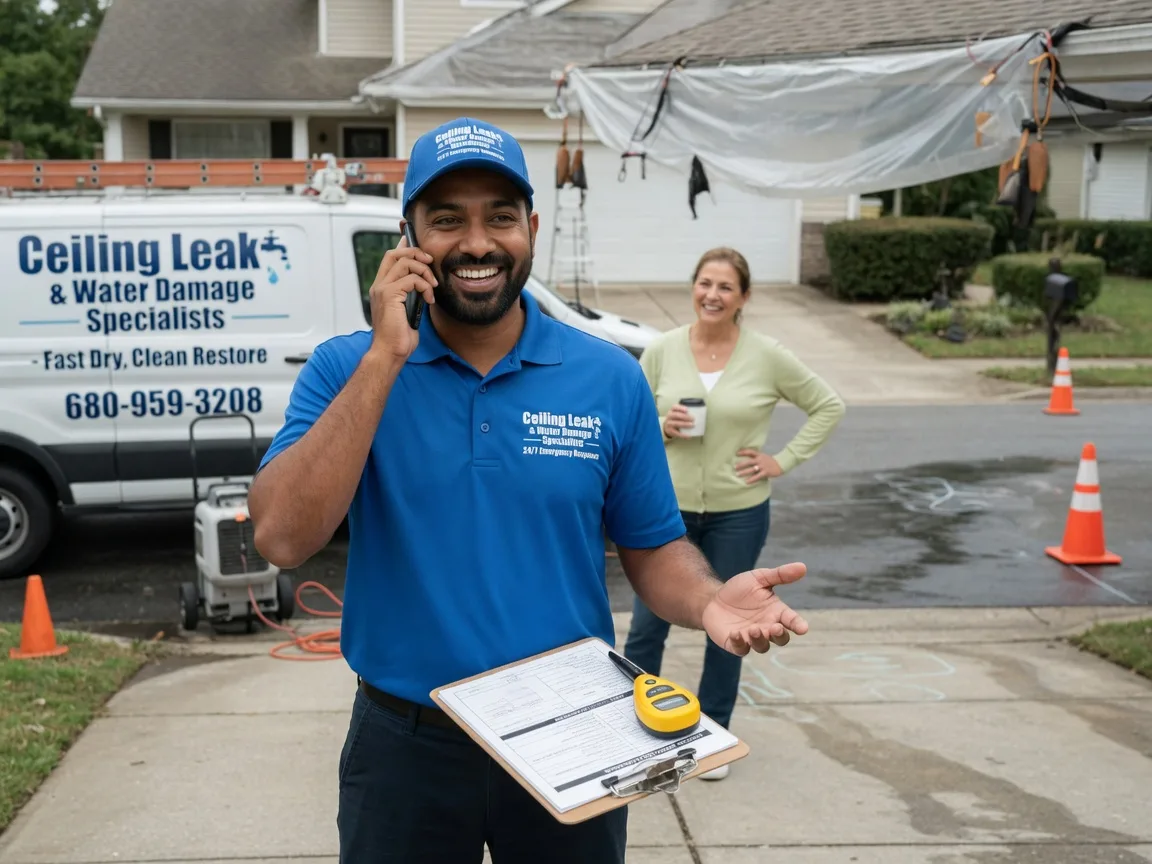 Ceiling Leak Cleanup Lovell, WY FAQs